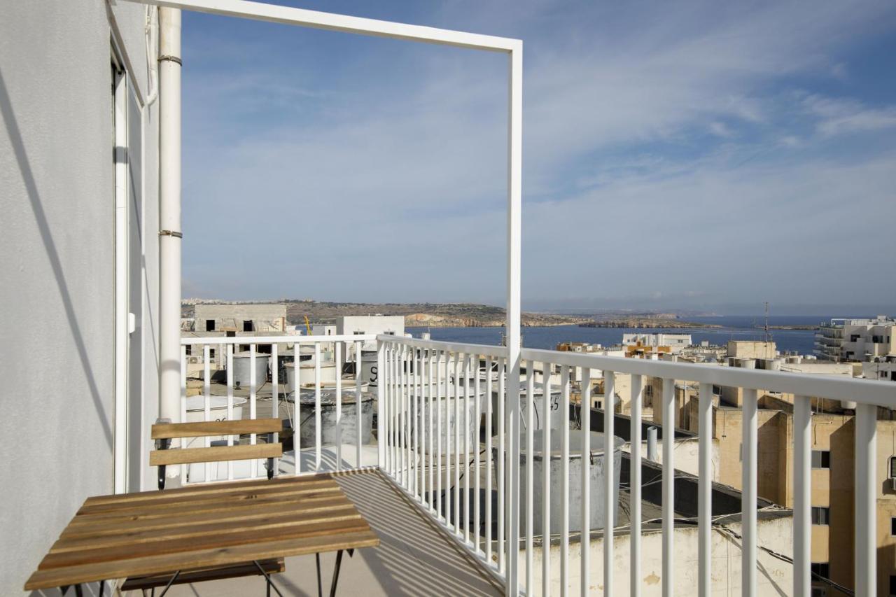 Hilltop Apartments - Stylish Comfort Living Close To The Sea, Bugibba 圣保罗湾城 外观 照片