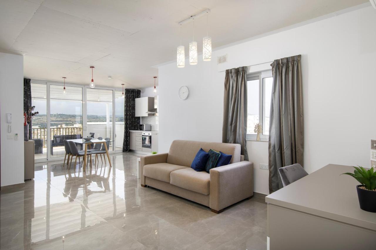 Hilltop Apartments - Stylish Comfort Living Close To The Sea, Bugibba 圣保罗湾城 外观 照片